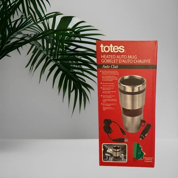 Totes Heated Auto Plug In Mug - Picture 2 of 7